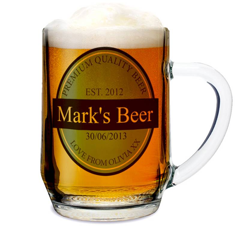 Personalised Beer Tankard