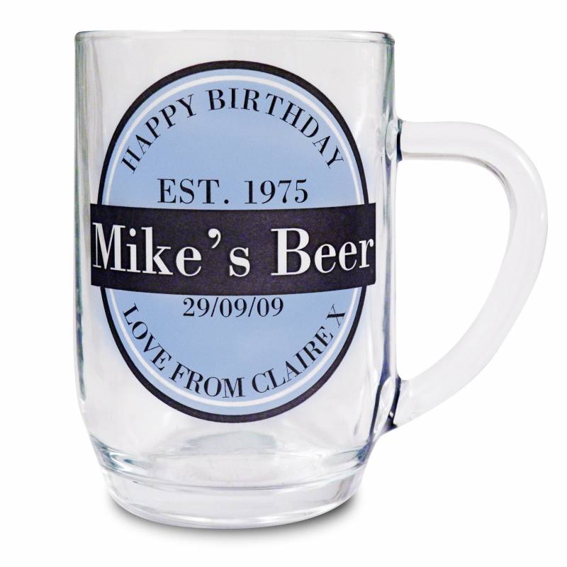 Personalised Beer Tankard