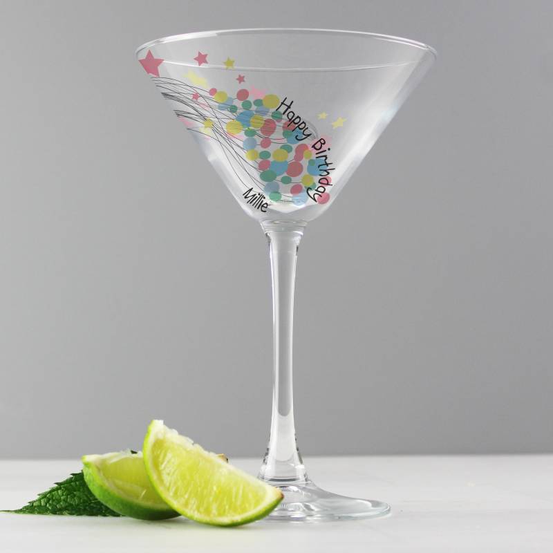 Personalised Cocktail Glass