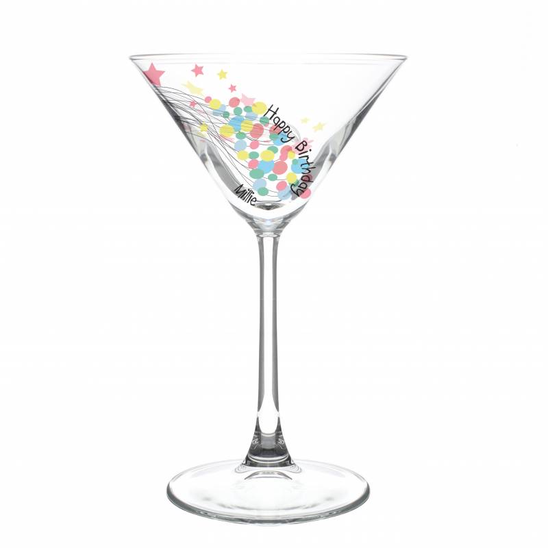 Personalised Cocktail Glass