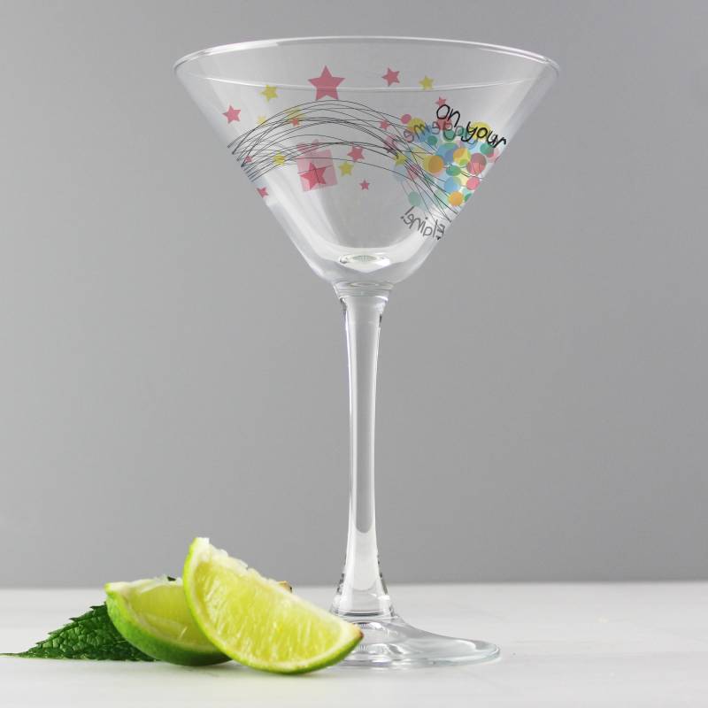 Personalised Cocktail Glass