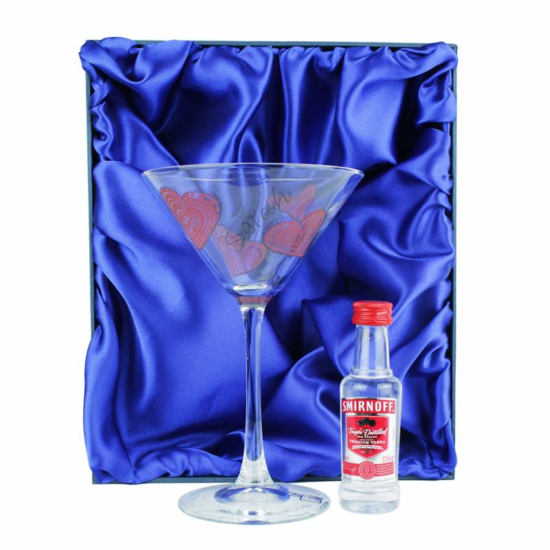 Personalised Love & Kisses Cocktail & Vodka