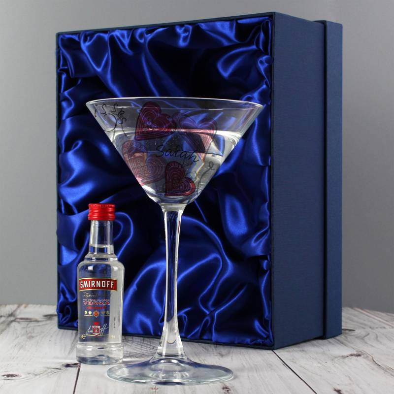 Personalised Love & Kisses Cocktail & Vodka