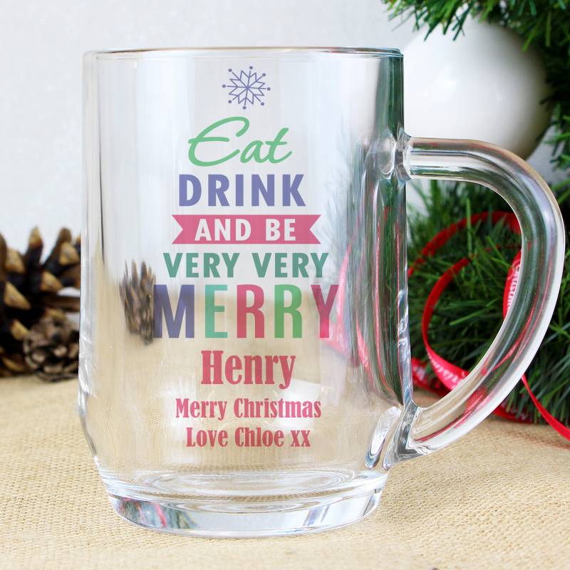 Personalised Merry Tankard