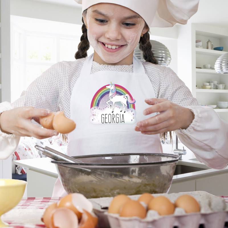 Personalised Unicorn Kids Apron