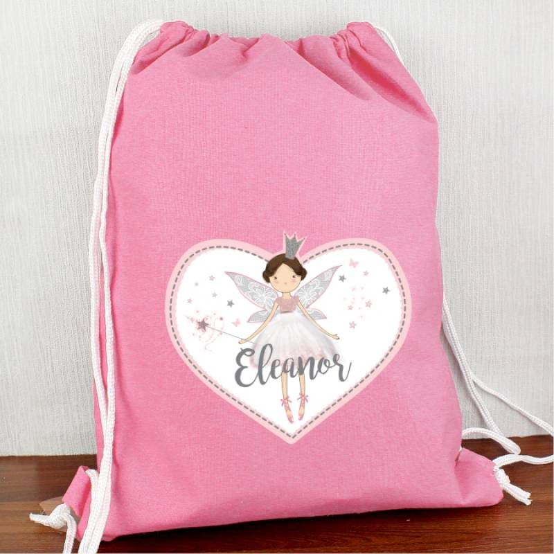 Personalised Fairy Princess Swim & Kit Bag
