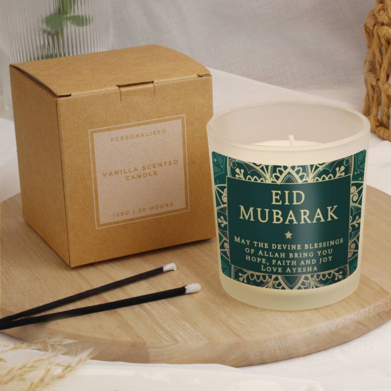 Personalised Eid Jar Candle