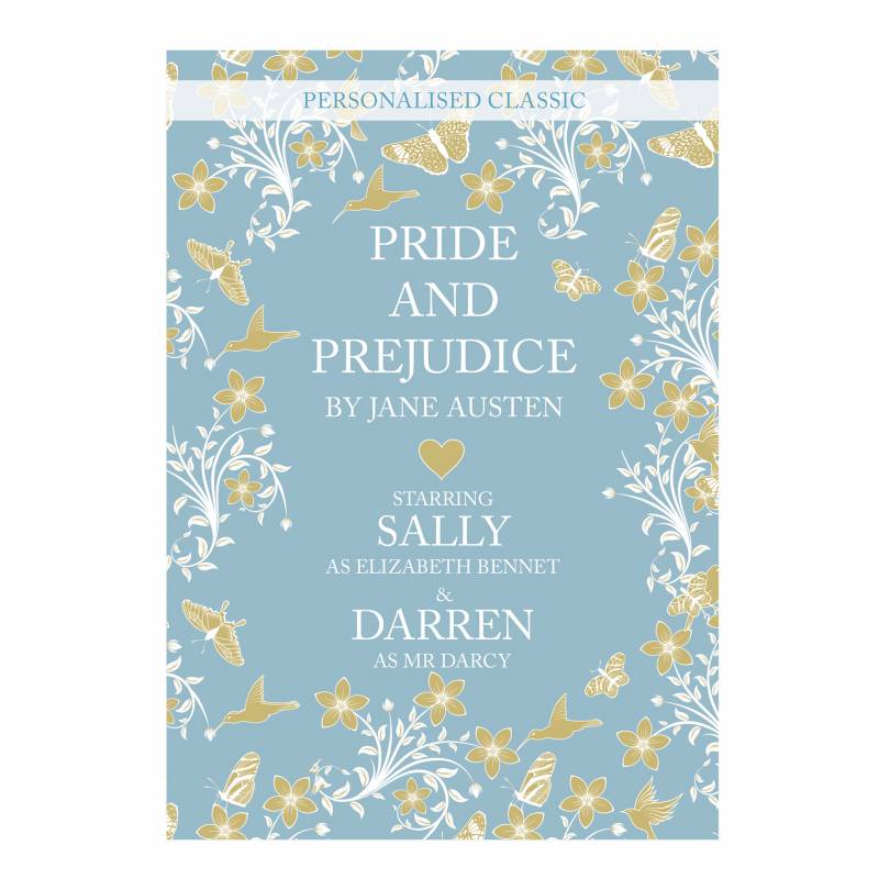 Personalised Pride and Prejudice Novel