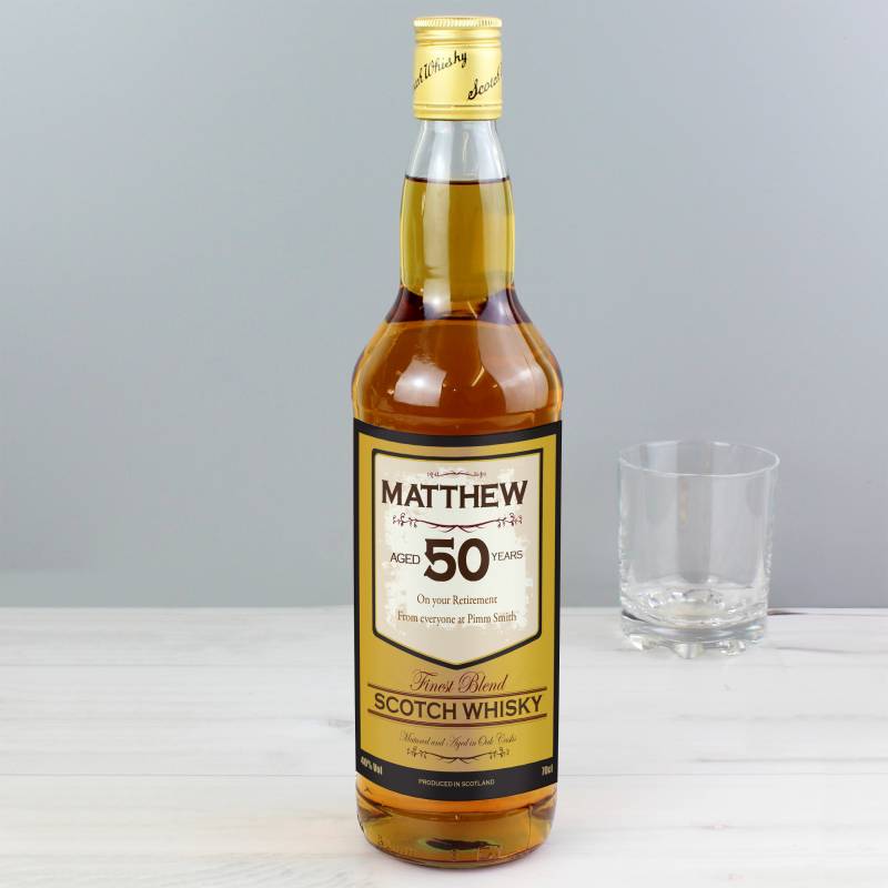 Personalised Age Whisky