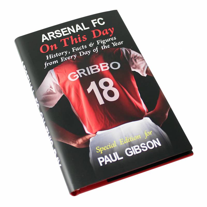 Personalised Arsenal Book