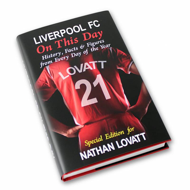 Personalised Liverpool Book