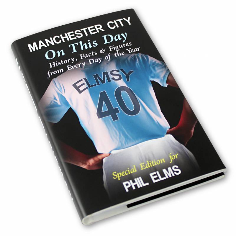 Personalised Man City Book