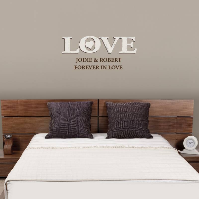 Personalised Love Wall Art