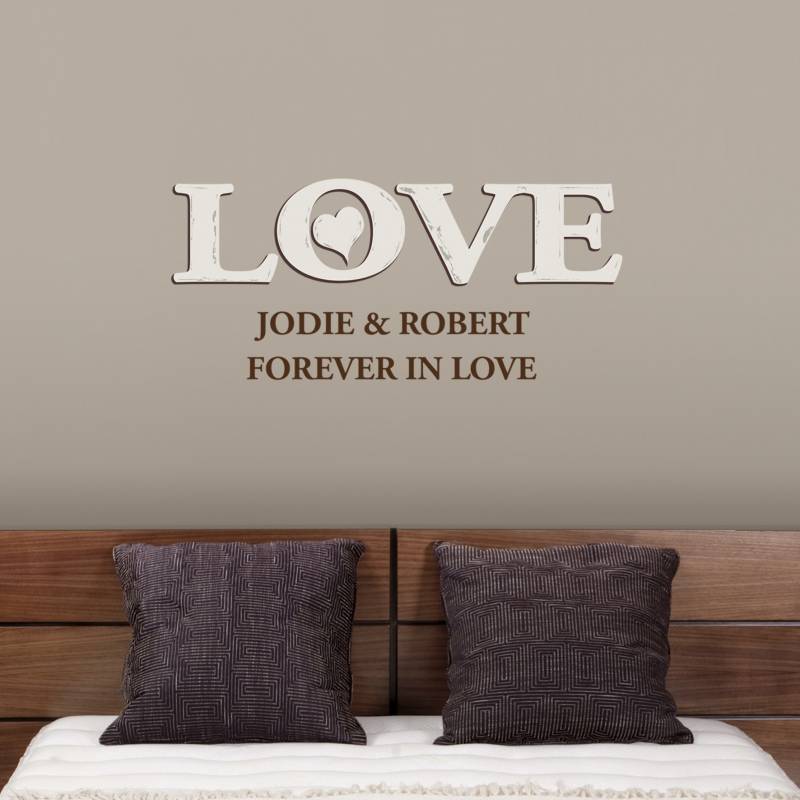 Personalised Love Wall Art
