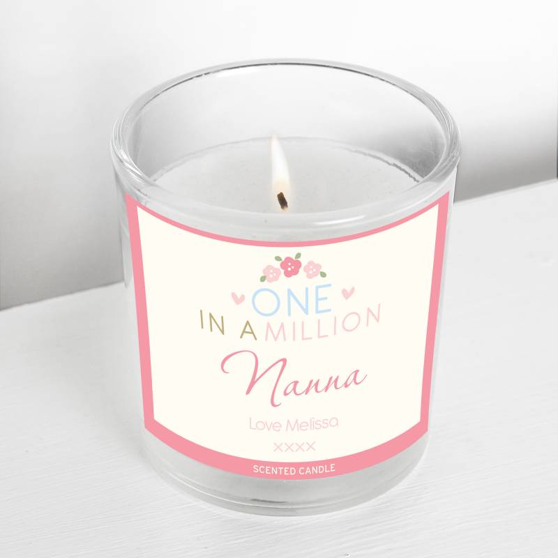 Personalised One in a Million Scented Jar Candle
