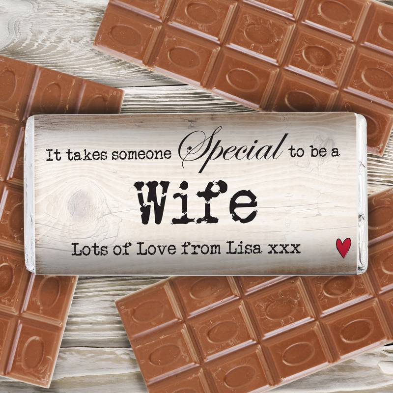 Personalised Special Mum Choc Bar