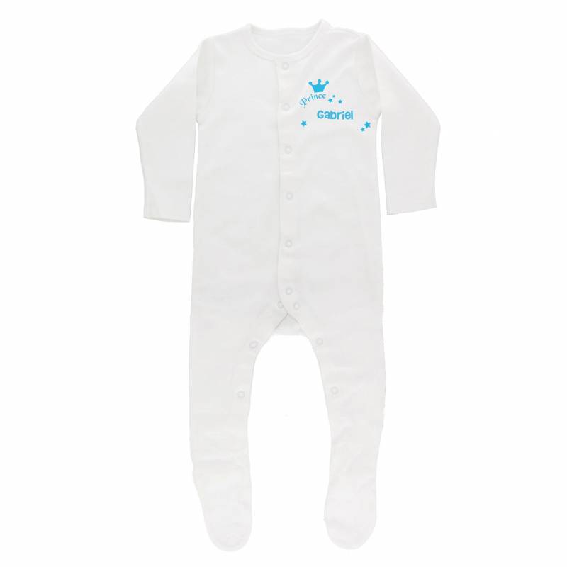 Personalised Little Prince Babygrow