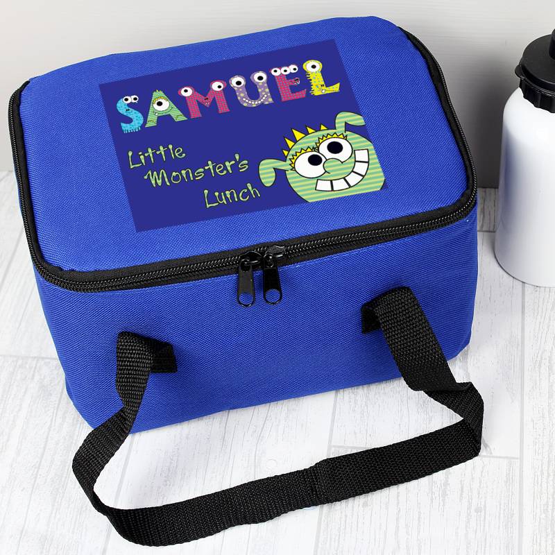 Personalised Little Monster Lunch Bag