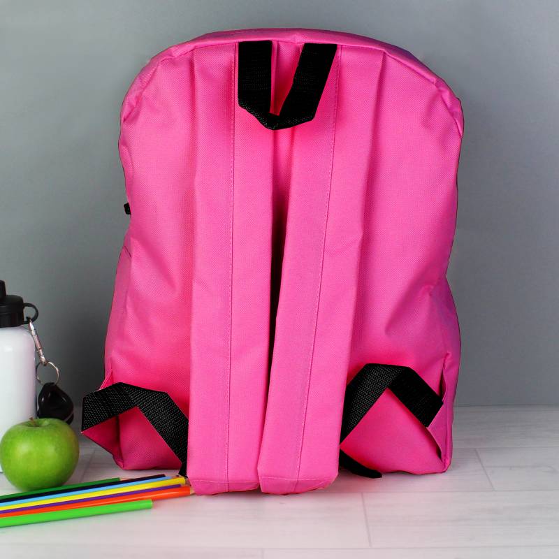 Personalised Fairy Princess Pink Backpack