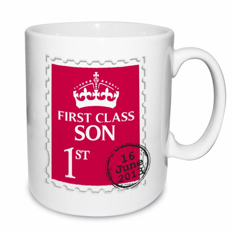 Personalised 1st Class Mug