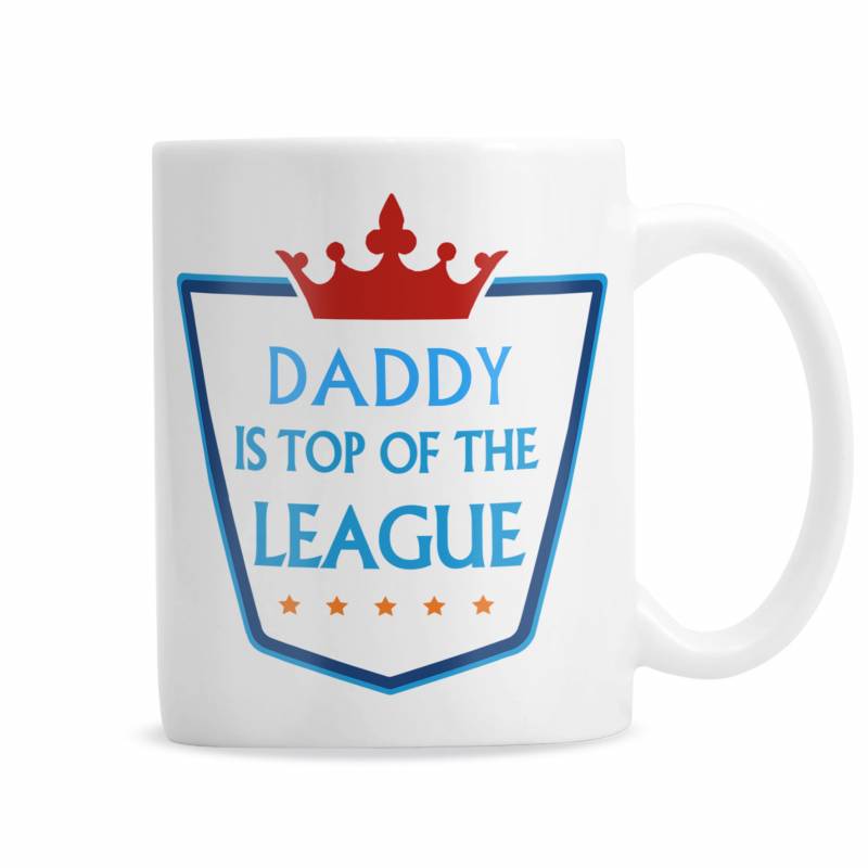 Personalised Top of the League Mug