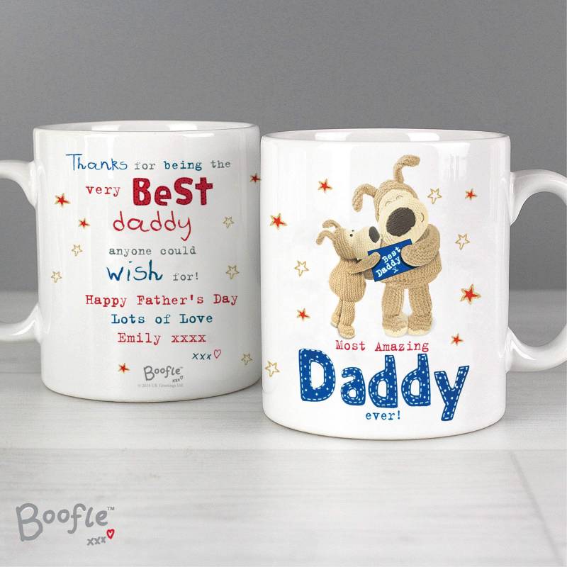 Personalised Boofle Most Amazing Daddy  Mug