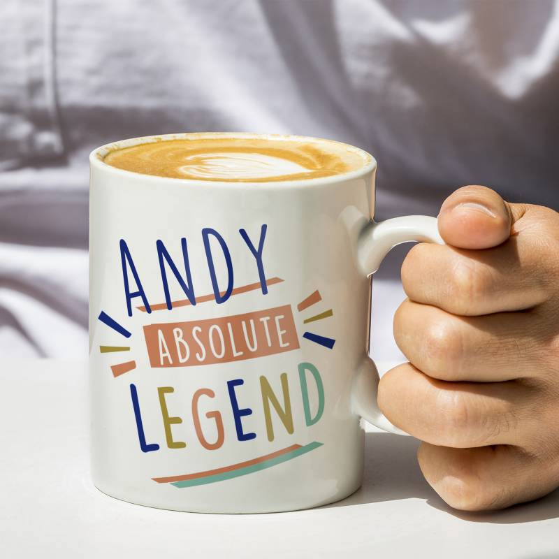 Personalised Absolute Legend Mug