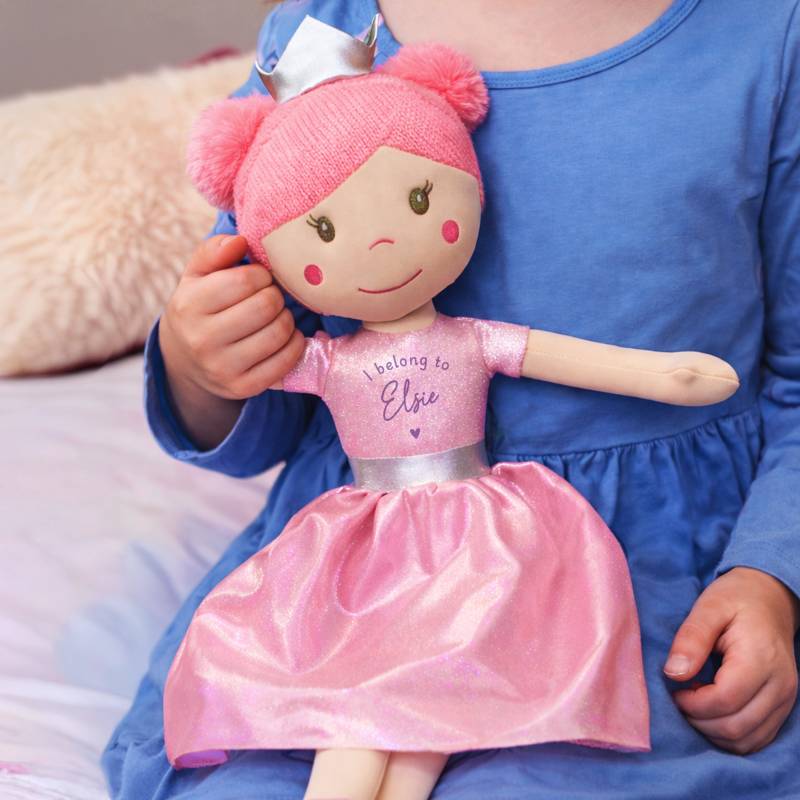 Personalised I Belong To Princess Rag Doll Personalised I Belong To Princess Rag Doll