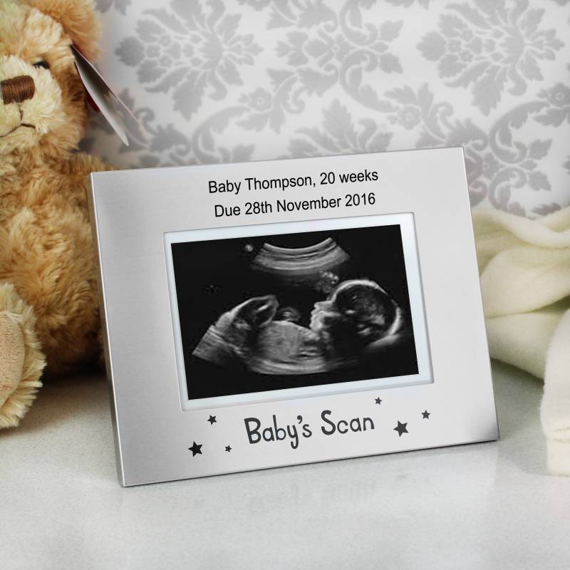 Personalised Baby Scan Frame