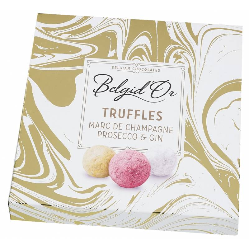 Champagne Prosecco and Gin Truffles
