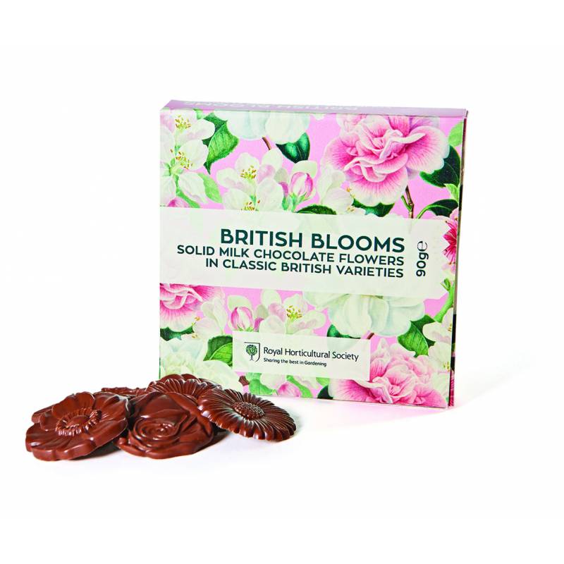 RHS Milk Chocolate Flowers