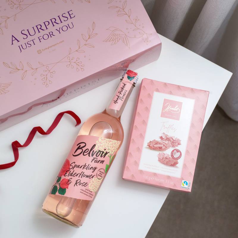 Rose Elderflower & Truffle Surprise Gift Box