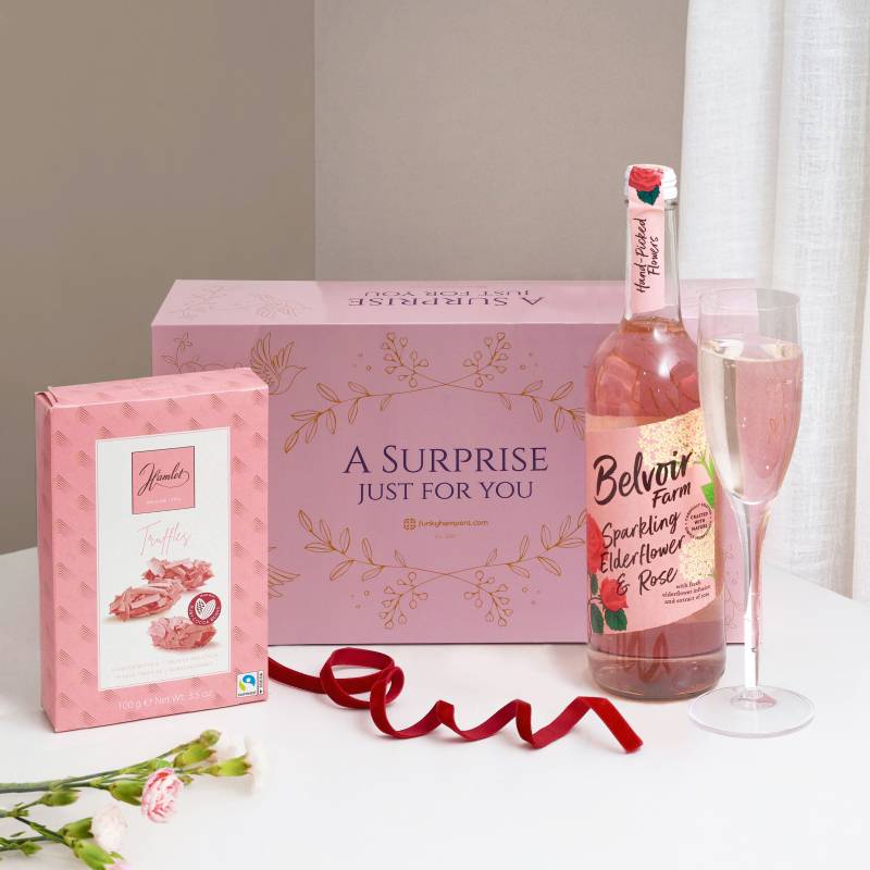 Rose Elderflower & Truffle Surprise Gift Box