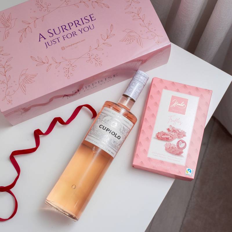 Rose Pinot & Truffle Surprise Gift Box