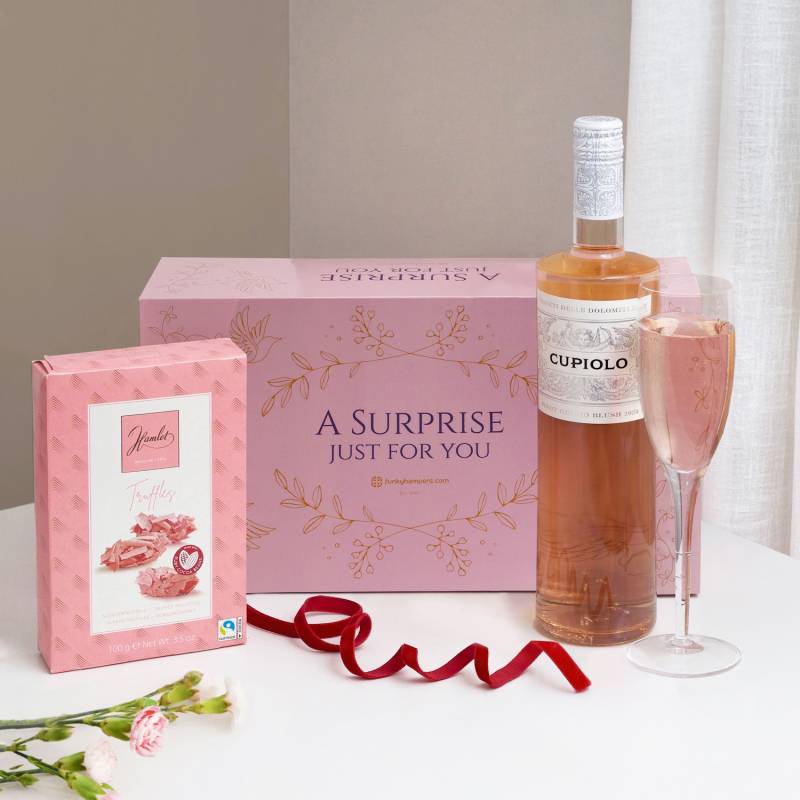 Rose Pinot & Truffle Surprise Gift Box