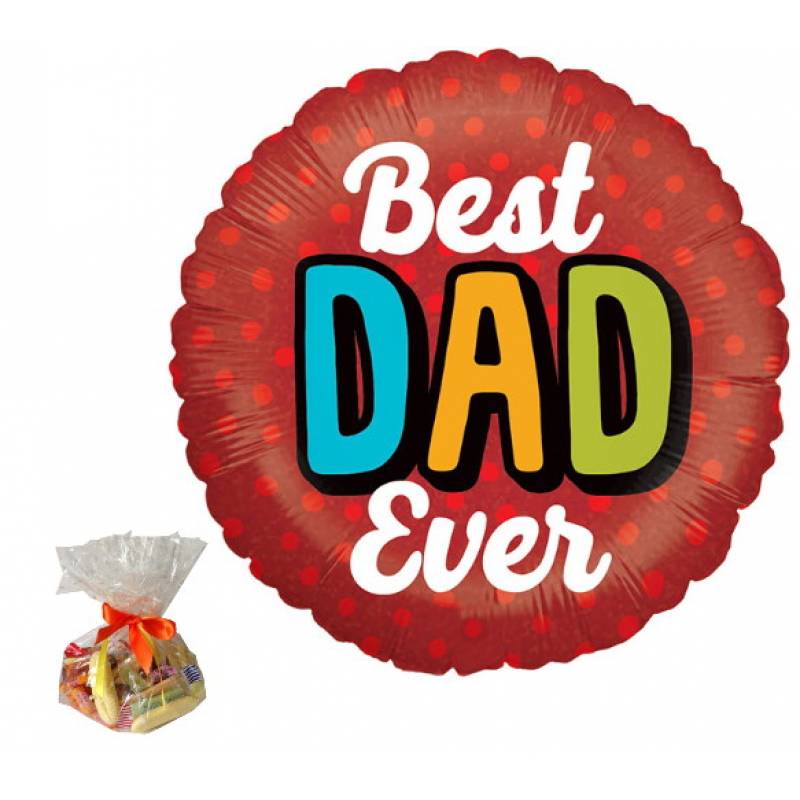 Best Dad Ever Sweet Balloon
