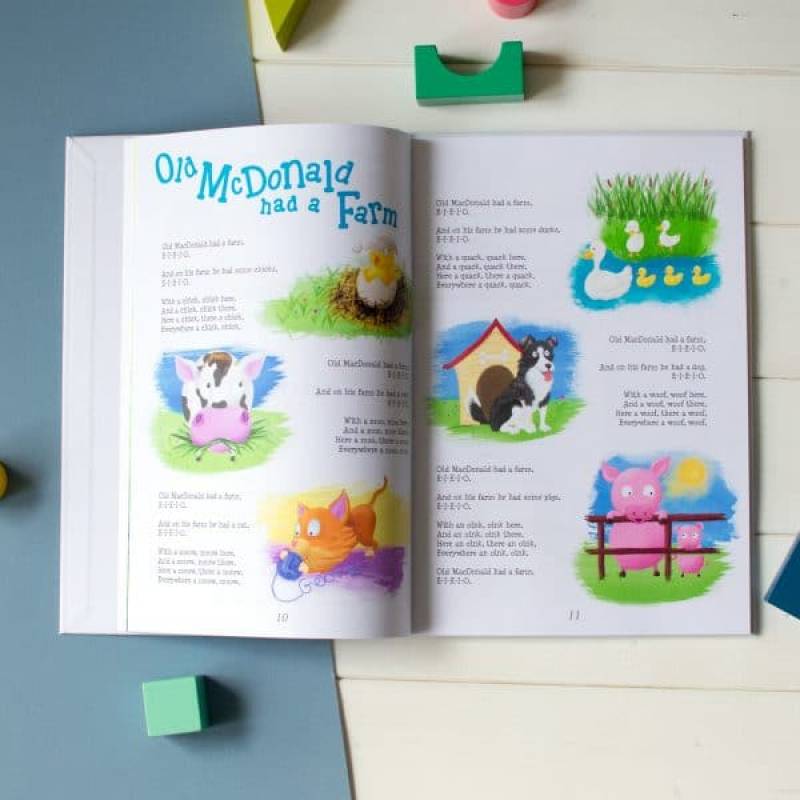 Personalised Nursery Rhyme Collection Book