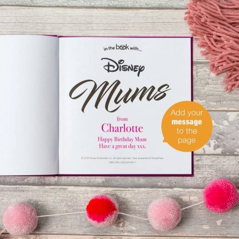Personalised Disney Mum's Book Softback