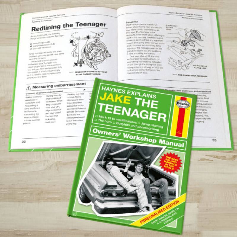 Personalised Haynes Explains Teenagers