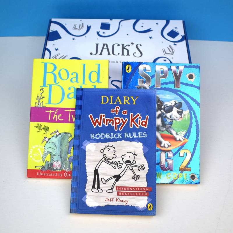 Personalised Reader Book Box Set For Boys