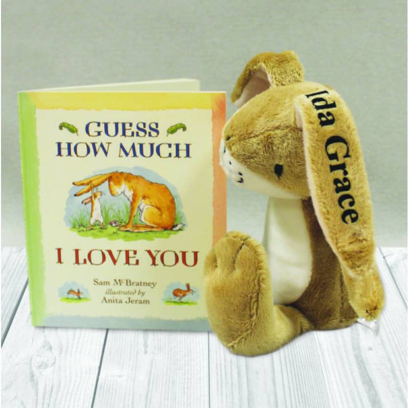 Guess How Much I Love You Book & Soft Toy Set Funky Hampers