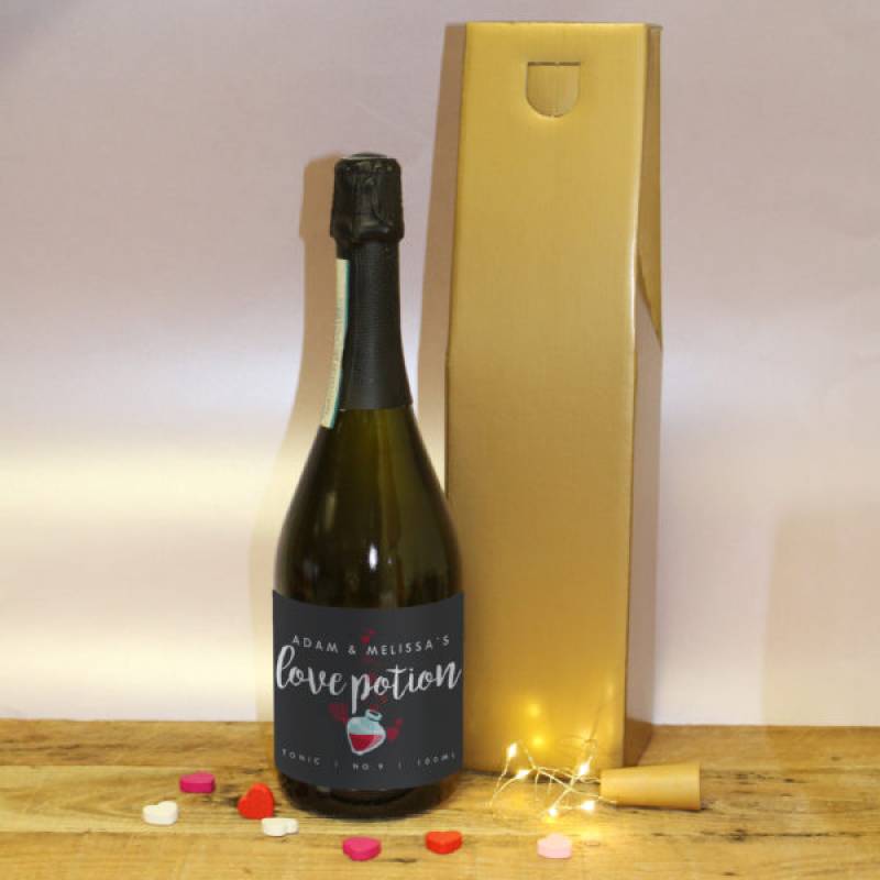 Love Potion Personalised Prosecco