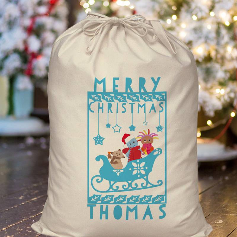 Personalised In The Night Garden Christmas Sack