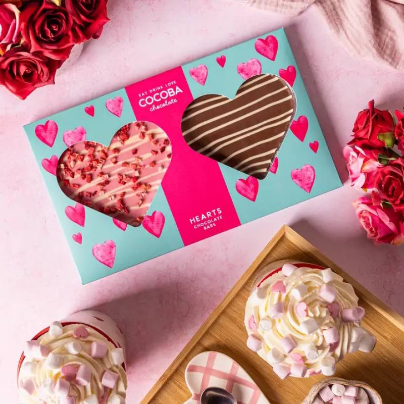 Sharing Hearts Chocolate Set
