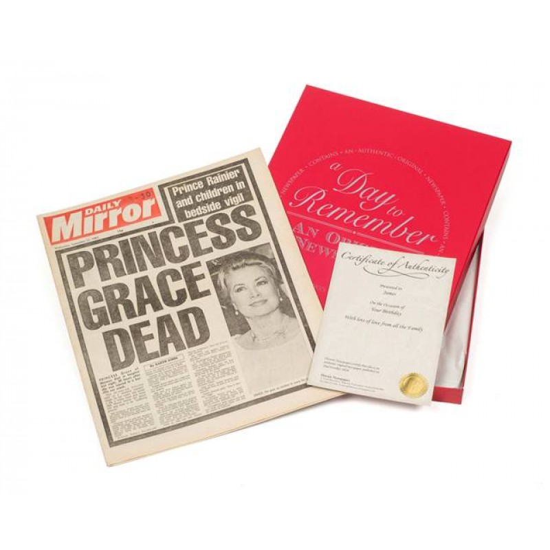 Original Newspaper From Any Date