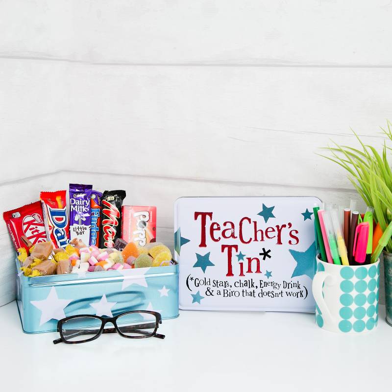 Teachers Treats Tin