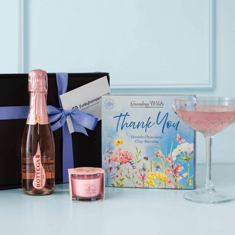 Thank You Bubbles & Biscuits Gift Box