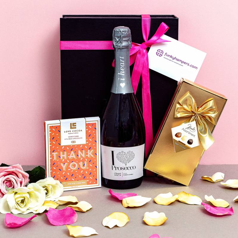 Thank You Prosecco and Chocolates Hamper