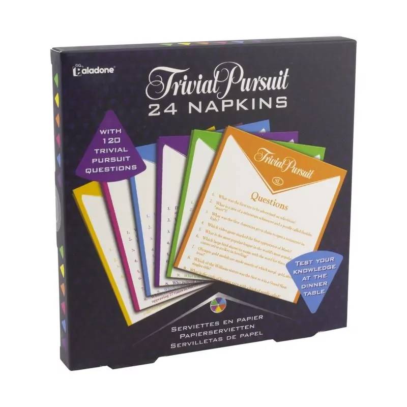 Trivial Pursuit Napkins