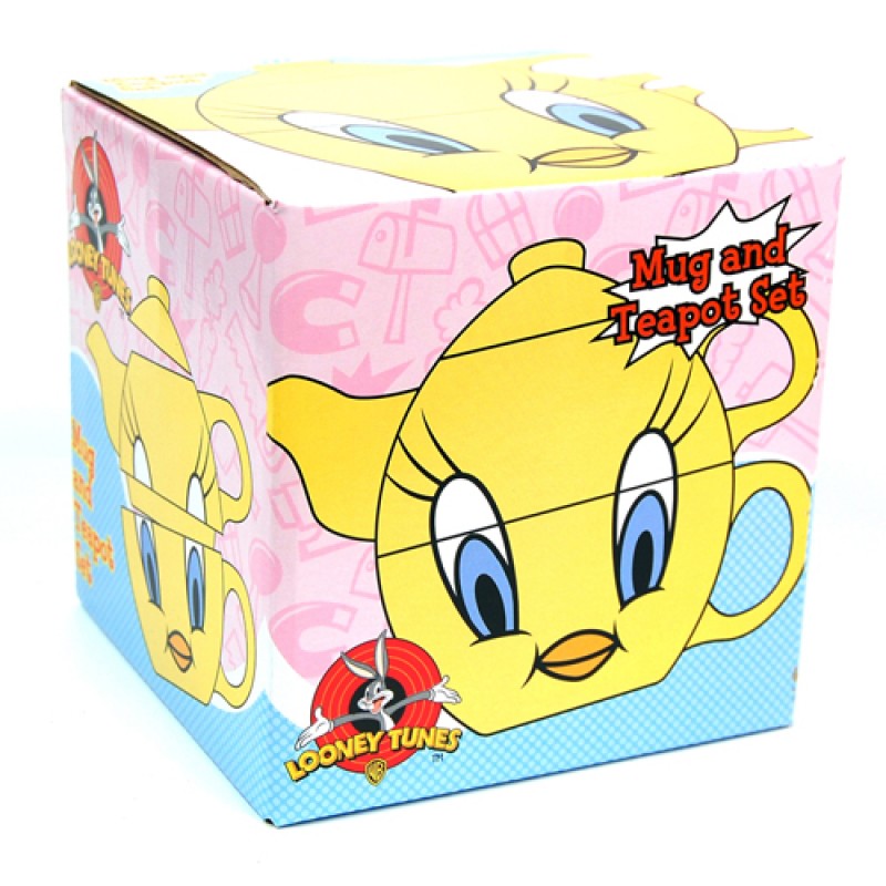 Tweety Pie Teapot and Cup Set